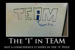 funny-theres-no-i-in-team